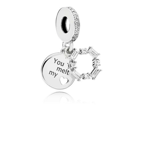 Charm Colgante PANDORA en plata de ley Hielo Tallado - 797553CZ Charm Colgante PANDORA en plata de ley Hielo Tallado - 797553CZ