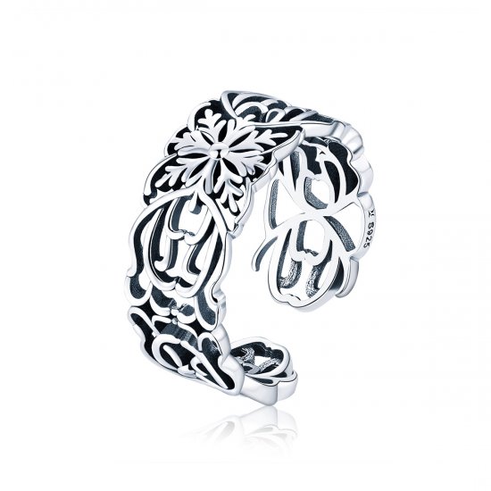 Anillo vintage de plata con estilo Pandora - SCR500 - Haga click en la imagen para cerrar