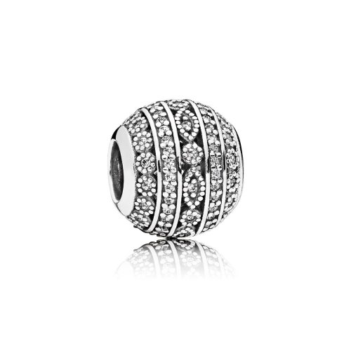 Charm en plata de ley Formas Brillantes - PANDORA