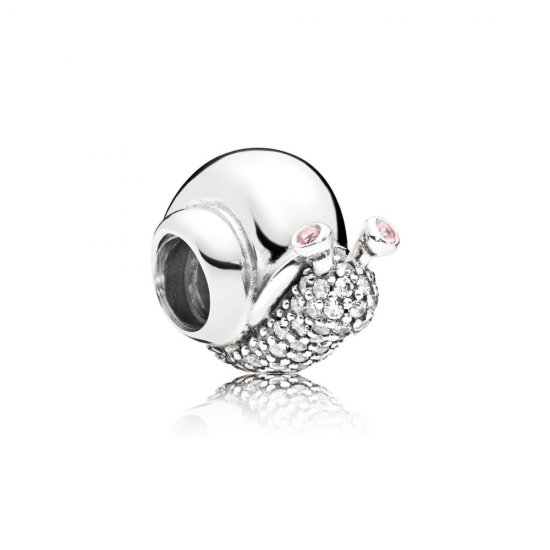 Charm en plata de ley Caracol Brillante - PANDORA - Haga click en la imagen para cerrar