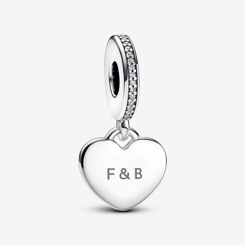 Charm Colgante Pandora Etiqueta de Corazón para Grabar - 798761C01