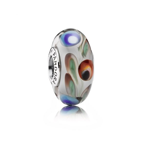 Charm Folklore cristal azul, rojo y verde - PANDORA - Haga click en la imagen para cerrar