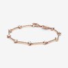 Pulsera Barras Pandora de Pavé Brillante - 589217C01
