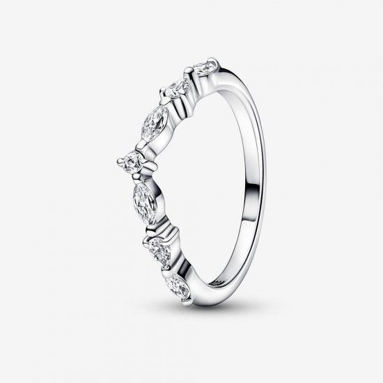 Anillo Pandora Timeless Wish Sparkling Alternating - 192390C01 - Haga click en la imagen para cerrar