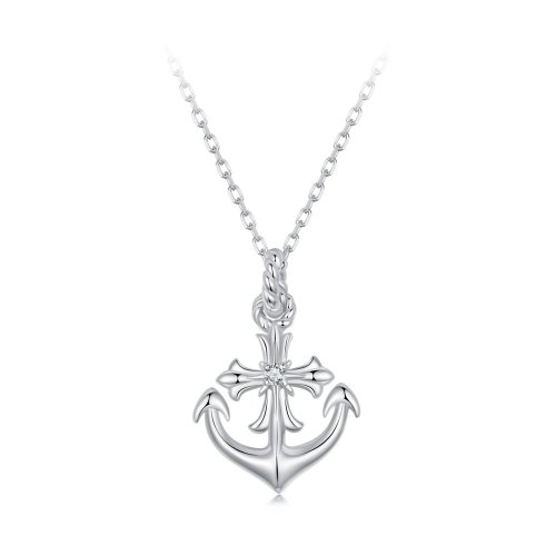 Collar de ancla estilo PANDORA - BSN393