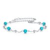 Pulsera turquesa estilo PANDORA - BSB197