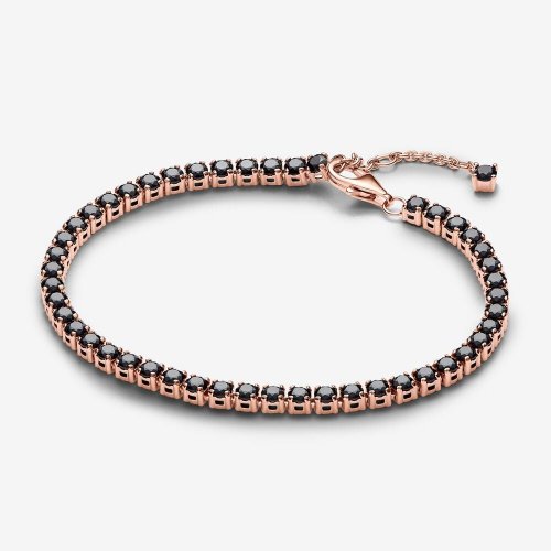 Pulsera Tenis Pandora Negra Brillante - 581469C02