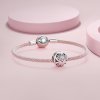 Charm estilo Pandora con huella de pata - SCC2578