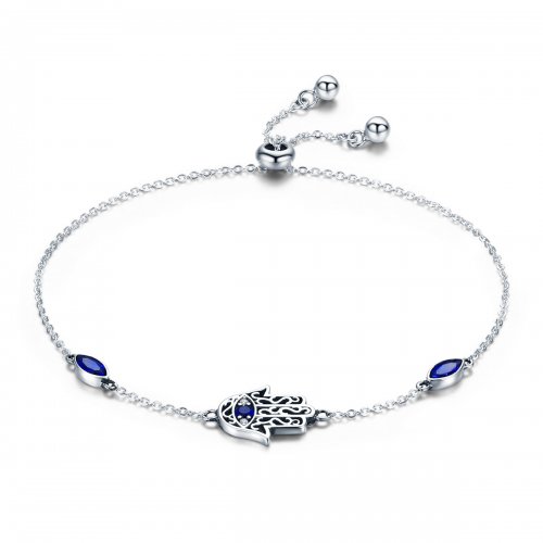 Pulsera deslizante de cadena Pandora Style Silver Spoil - SCB076