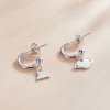 Pendientes colgantes de estilo Pandora con sabor - SCE1188-A