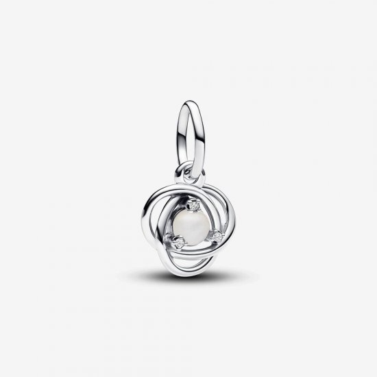 Charm Colgante Pandora Círculo Eternity Blanco - 793125C06 - Haga click en la imagen para cerrar