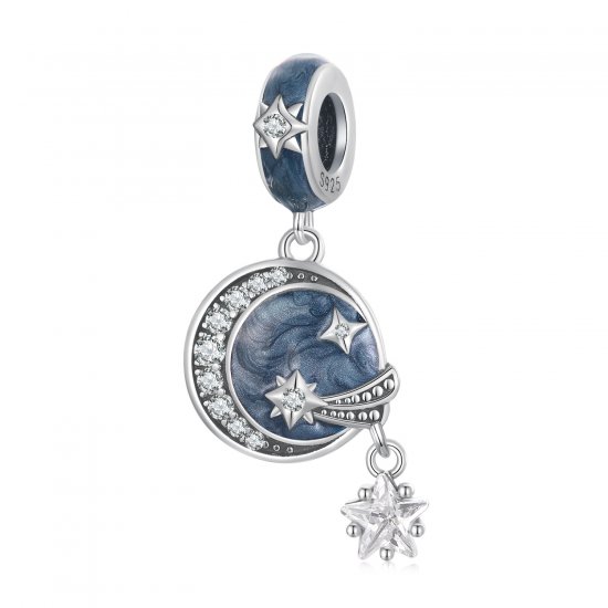 Pandora Estilo Estrella Galaxia Colgante - SCC2369 - Haga click en la imagen para cerrar
