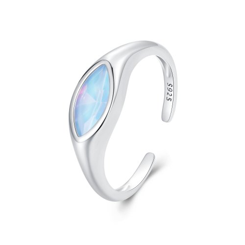 Anillo con sello de ojo del diablo estilo PANDORA - BSR523-E