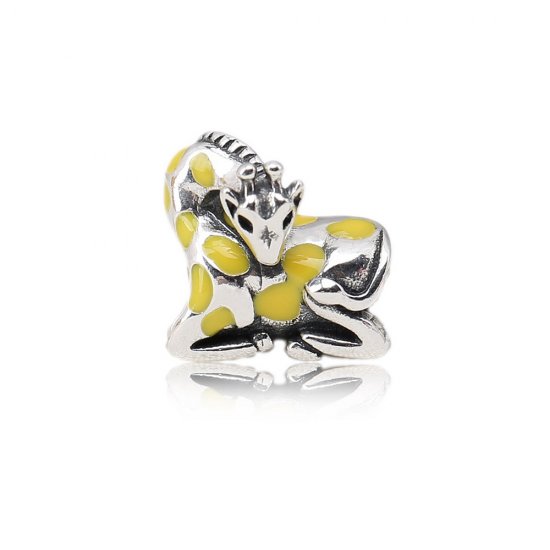 Charm en plata de ley Jirafa PANDORA - Haga click en la imagen para cerrar