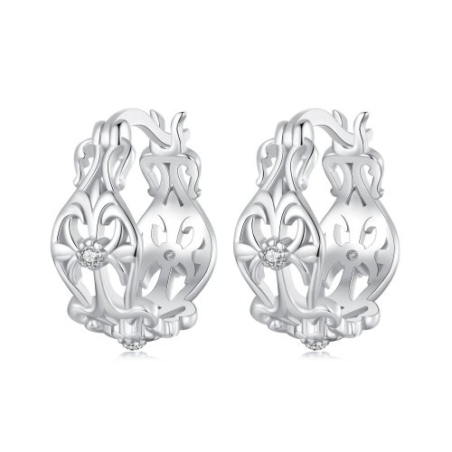 Pendientes con diseño de palacio estilo vintage de PANDORA - BSE1055