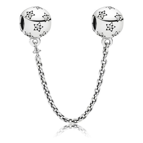 cadena de seguridad Estrella de plata PANDORA