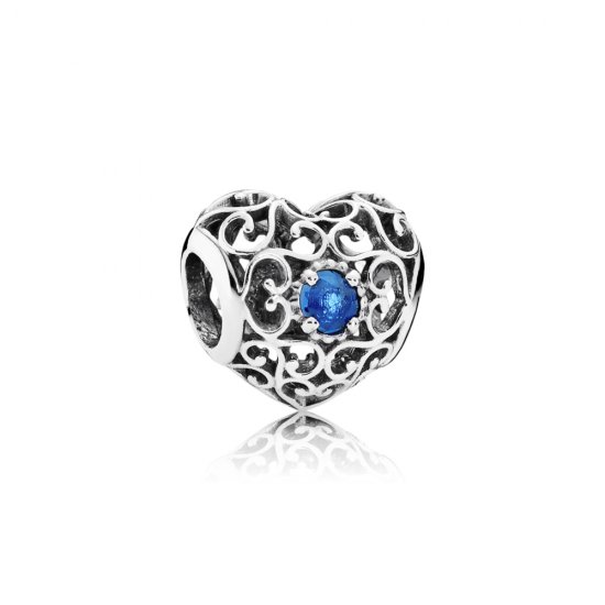 Charm calado Corazón de Diciembre - PANDORA - Haga click en la imagen para cerrar
