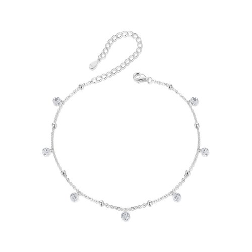 Tobillera elegante y brillante estilo PANDORA - SCT025