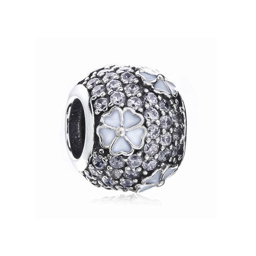 Charm en plata de ley Pradera de prímula PANDORA