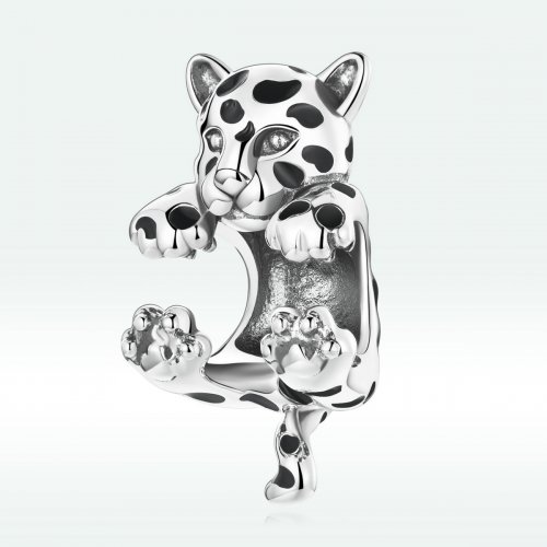 Charm estilo Pandora divertido de pequeño guepardo - BSC556