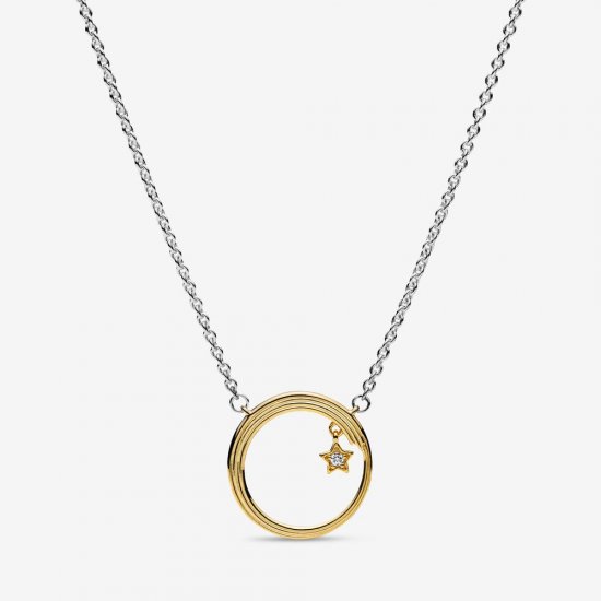 Collar Celestial Estrella Fugaz PANDORA - 368515C01 - Haga click en la imagen para cerrar