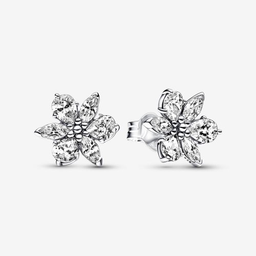 Pendientes de botón Pandora Sparkling Herbarium Cluster - 292633C01