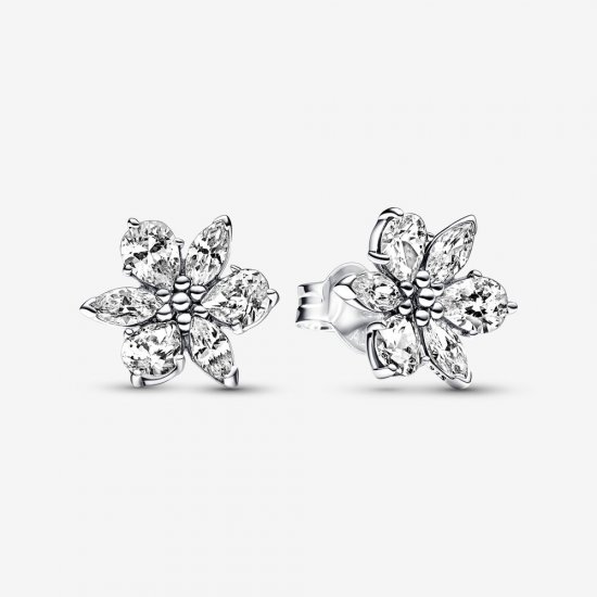 Pendientes de botón Pandora Sparkling Herbarium Cluster - 292633C01 - Haga click en la imagen para cerrar