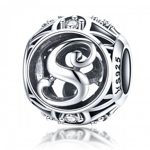 Charm Pandora estilo letra S - SCC738-S
