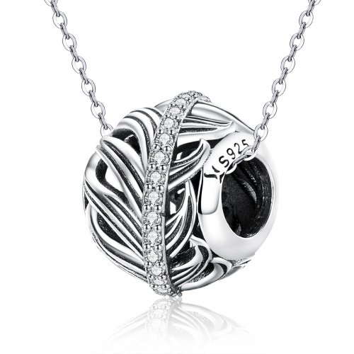 Charm de Plata con Diseño Pandora Estilo Amor Delicado - SCC1065