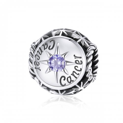 Charm de Cáncer Brillante Estilo Pandora - SCC1725-4
