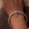 Charm de corazón inteligente estilo PANDORA - SCC2692