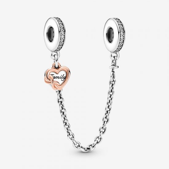 PANDORA Abalorio de Seguridad Corazón Familiar - 789541C01-05 - Haga click en la imagen para cerrar