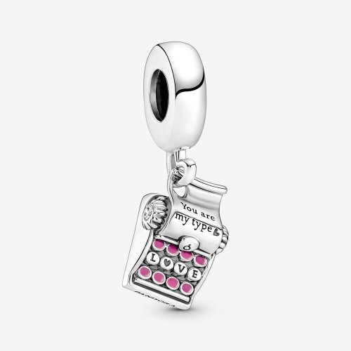 Charm colgante de máquina de escribir PANDORA - 790069C01