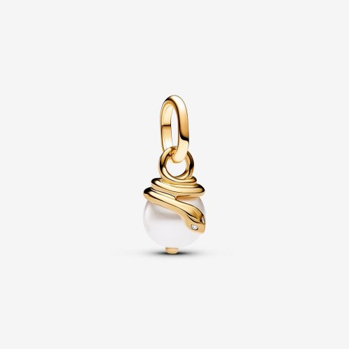 Charm Mini Colgante Pandora ME Serpiente Anacarada - 763375C01