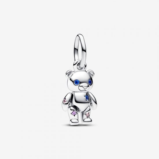 Charm Colgante Pandora Osito de Peluche Móvil - 792986C01 - Haga click en la imagen para cerrar