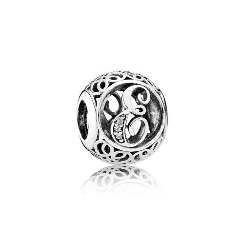 Charm Vintage E - PANDORA