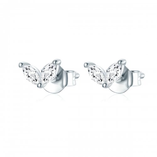Pendientes de Mariposa Delicados al Estilo Pandora - SCE1240-A