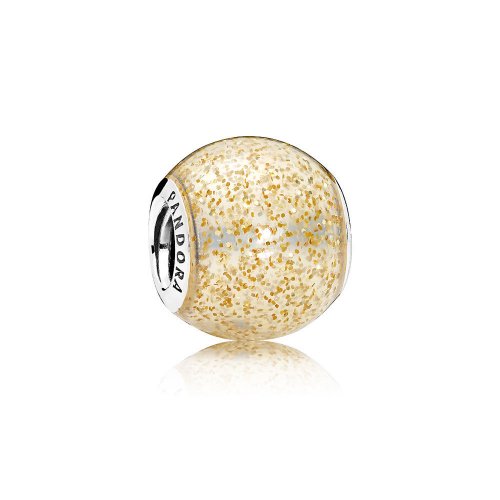 Charm en plata de ley Esfera Brillante - PANDORA