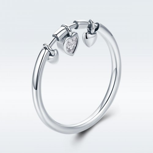 Anillo de plata estilo Pandora con dije "Fresh As You" - SCR215