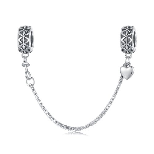 Pulsera de cadena de silicona estilo Pandora con motivo de Flor de la Vida - SCC2632