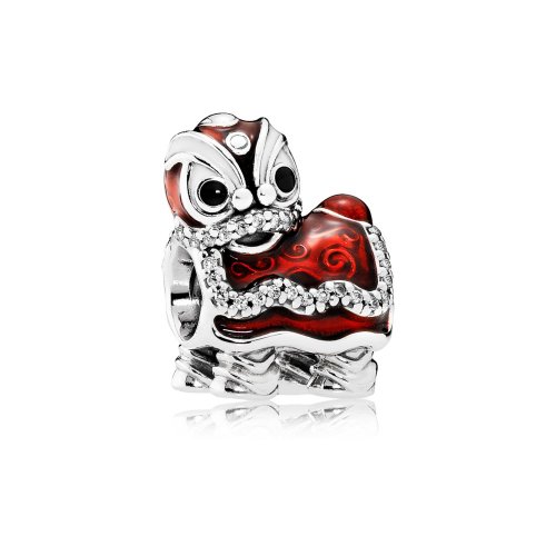 Charm en plata de ley Danza del león chino PANDORA