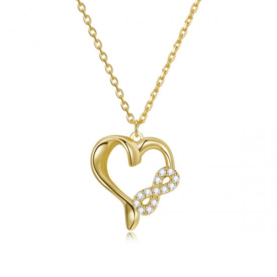 Collar Pandora Style Infinite Love - BSN236 - Haga click en la imagen para cerrar