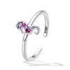 Anillo Abierto Exquisito Estilo Pandora con Caballito de Mar - SCR816