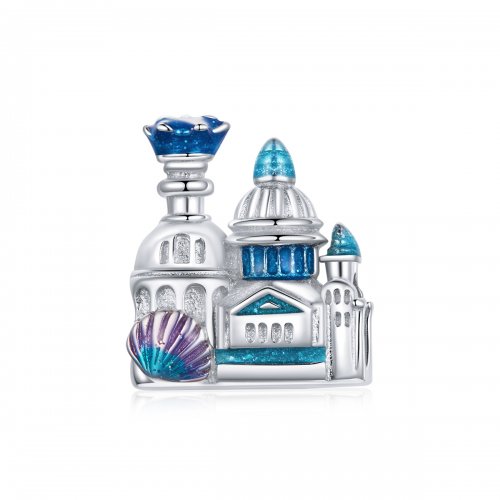 Charm estilo Pandora del Castillo Fantasía - BSC432