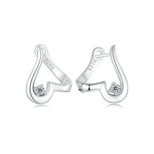 Pendientes de amor estilo PANDORA - BSE970