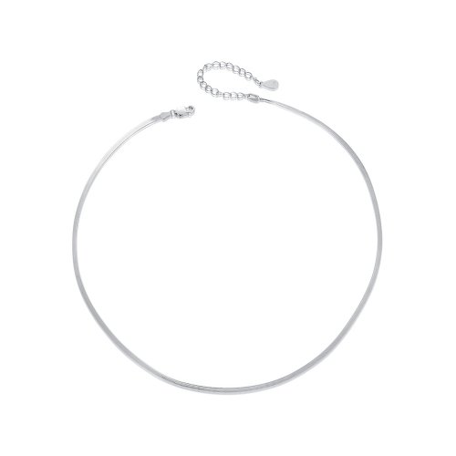 Collar básico con cadena de hueso de serpiente estilo PANDORA - BSA008