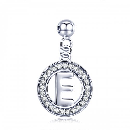 Pandora Estilo Me Deseo Letra-E Dangle - BSP001-E