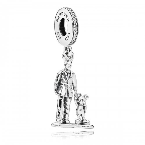 Charm colgante en plata de ley Walt Disney y Mickey Mouse PANDORA