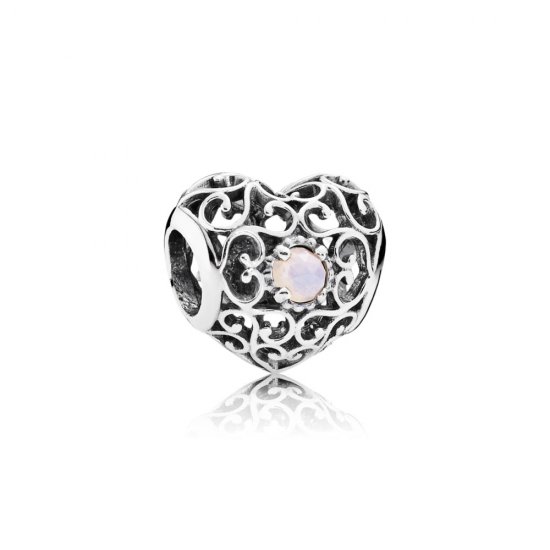 Charm calado Corazón de Octubre - PANDORA - Haga click en la imagen para cerrar