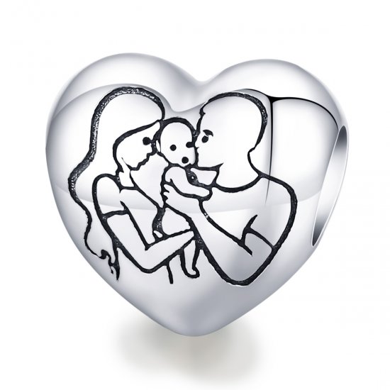 Charm de Estilo Pandora para la Familia - BSC494 - Haga click en la imagen para cerrar